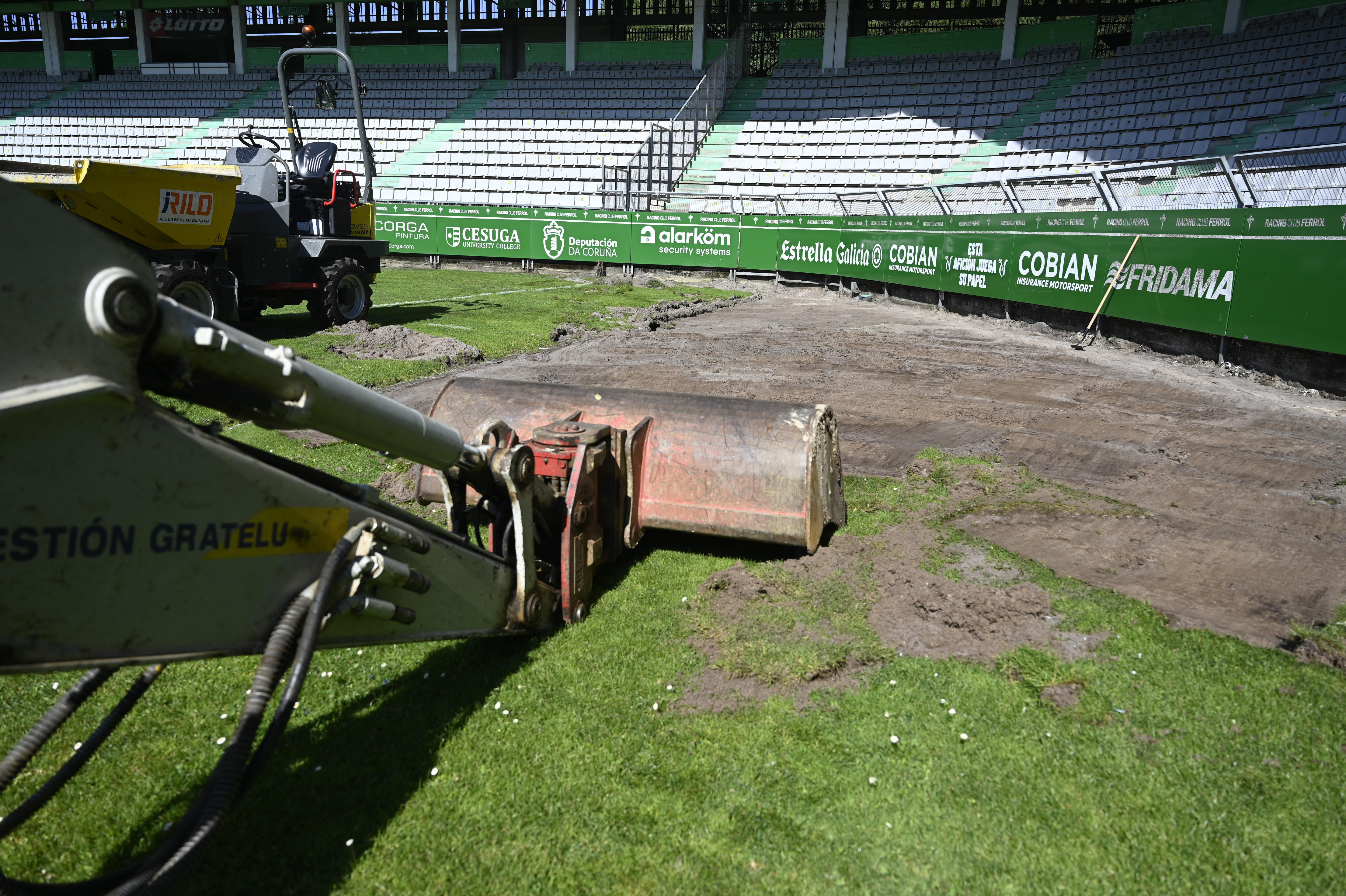 Estadio de A Malata, Racing Club de Ferrol