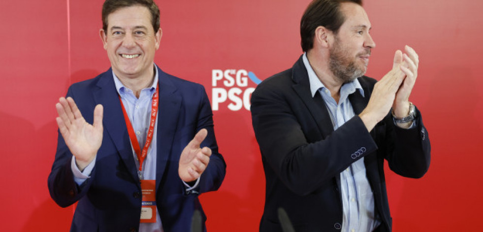 Aprobada con el 83,7% de los votos la ejecutiva que acompañará a Besteiro al frente del PSdeG