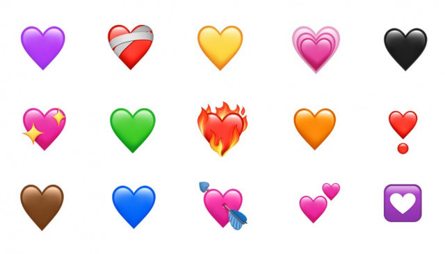 Los corazones arrasan en las redes como los emojis m s utilizados