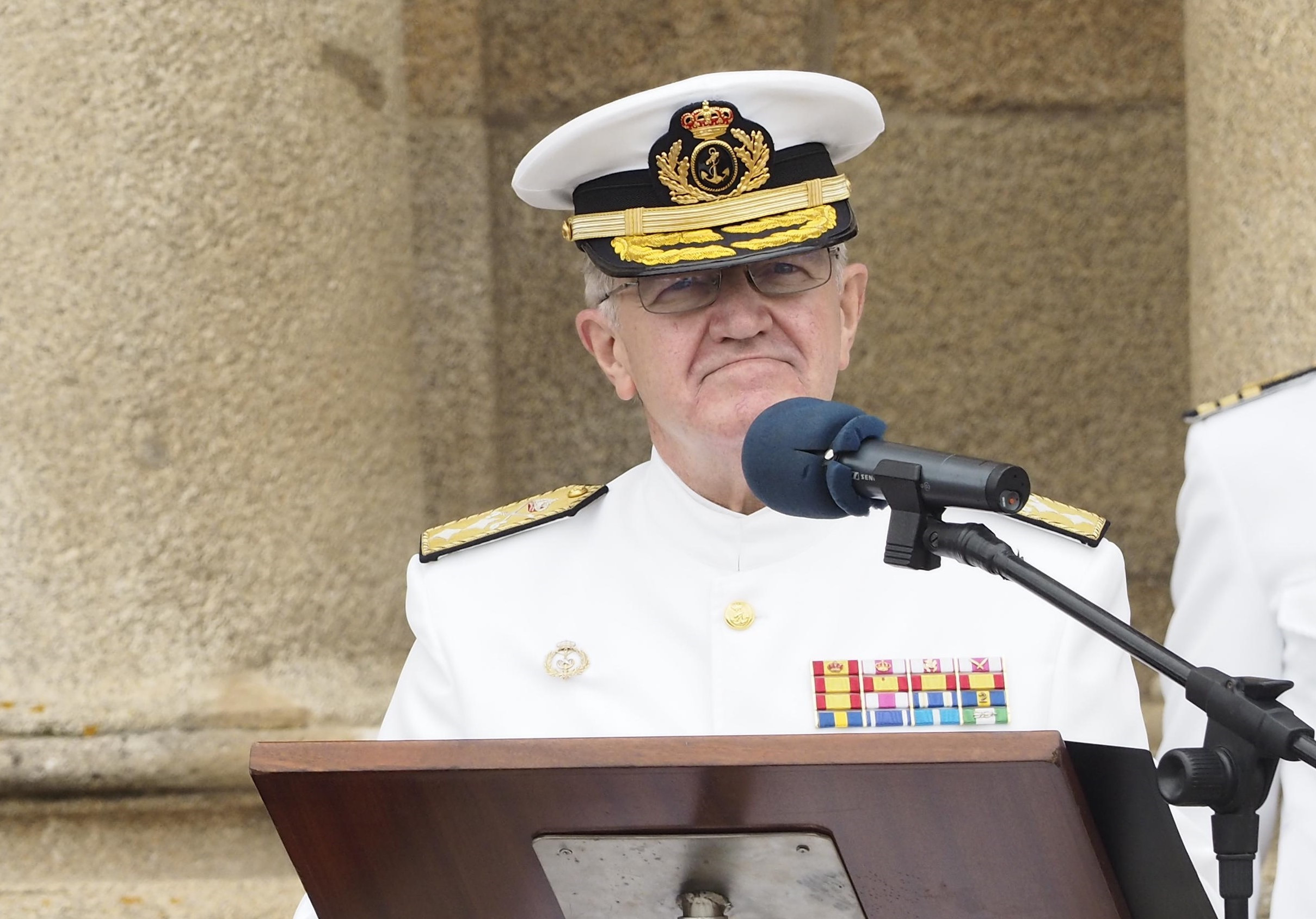 The Council recommends Arsenal’s admiral, Ignacio Frutos Ruíz, as the Adopted Son of Ferrol