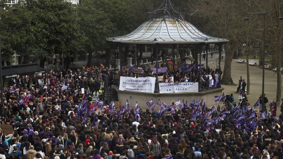 Las calles se vuelven a teñir de morado para clamar igualdad con motivo del 8M