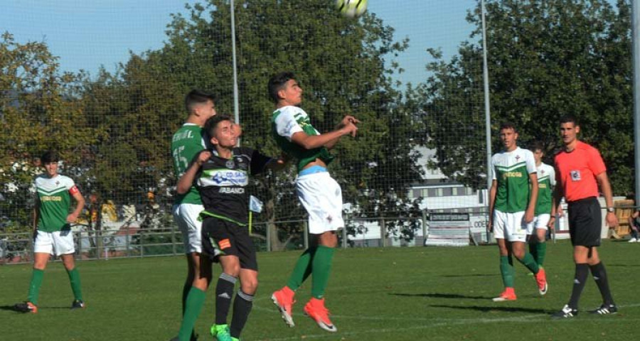 El Racing juvenil volvió a imponerse en el choque ante el Pabellón Ourense