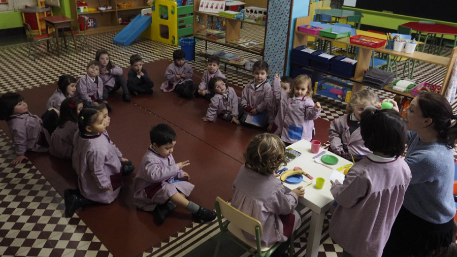 Todos los niños de tres años consiguen plaza en Ferrol en el colegio escogido como primera opción