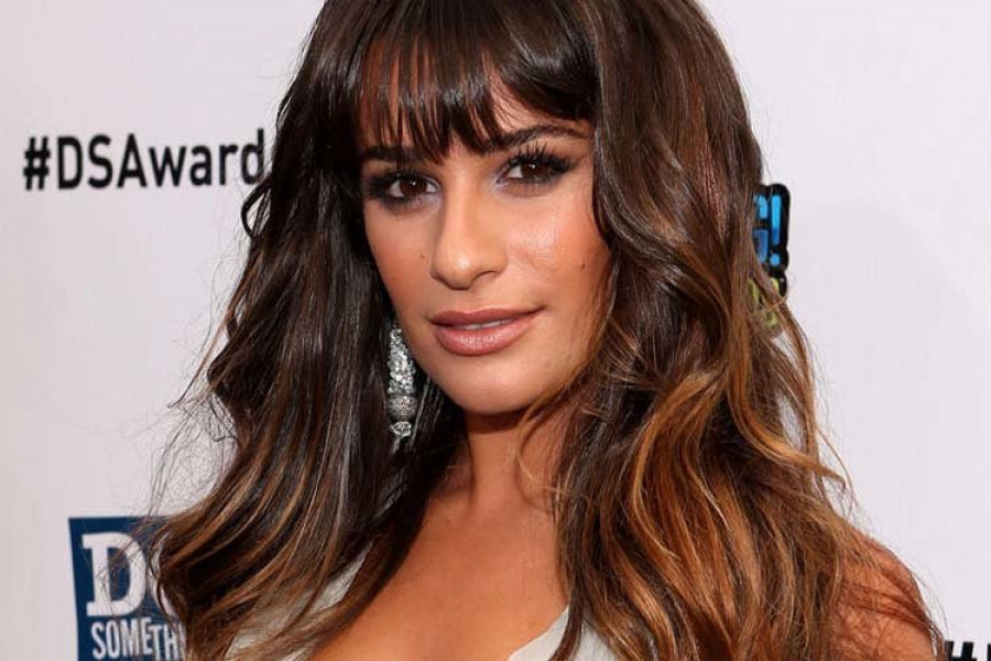 Lea Michele comparte una foto con el su ex, Cory Monteith, fallecido