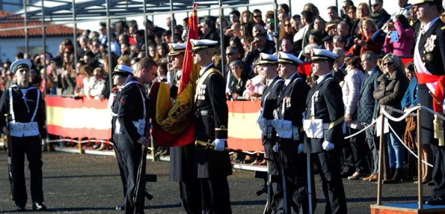 La Esengra acoge 
la jura de bandera de 150 marineros profesionales