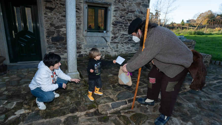 Visita del Apalpador a San Sadurniño