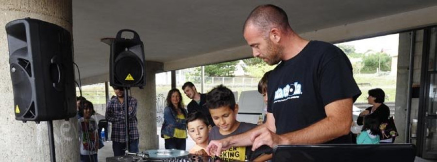 Exhibición de cultura urbana en Valdoviño