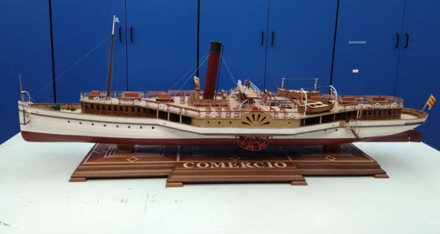 Un centenar de maquetas de barcos serán expuestas desde el domingo en Exponav