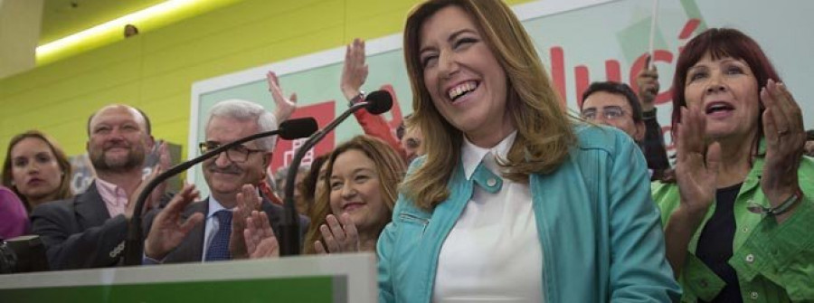 Susana Díaz destaca su “indiscutible” victoria y pide que se sea consecuente