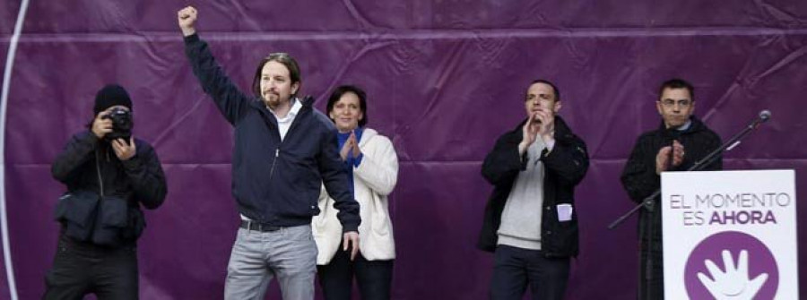 Podemos arrebata el segundo puesto al PSOE en intención de voto y se acerca al PP