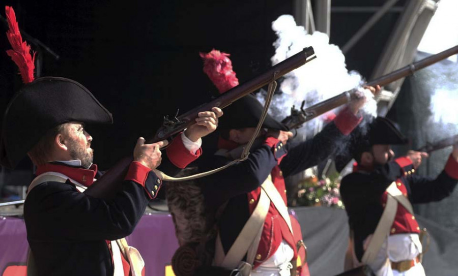 Ferrol celebra los 220 años de la victoria de la ciudad sobre los ingleses en la batalla de Brión