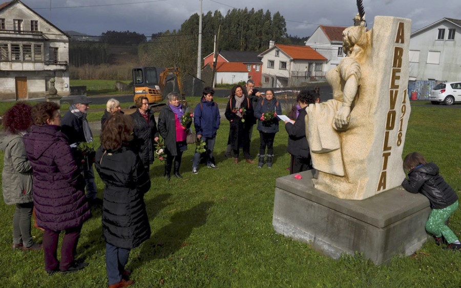 Narón rinde homenaje a las mujeres precursoras de la Revolta Popular de 1918