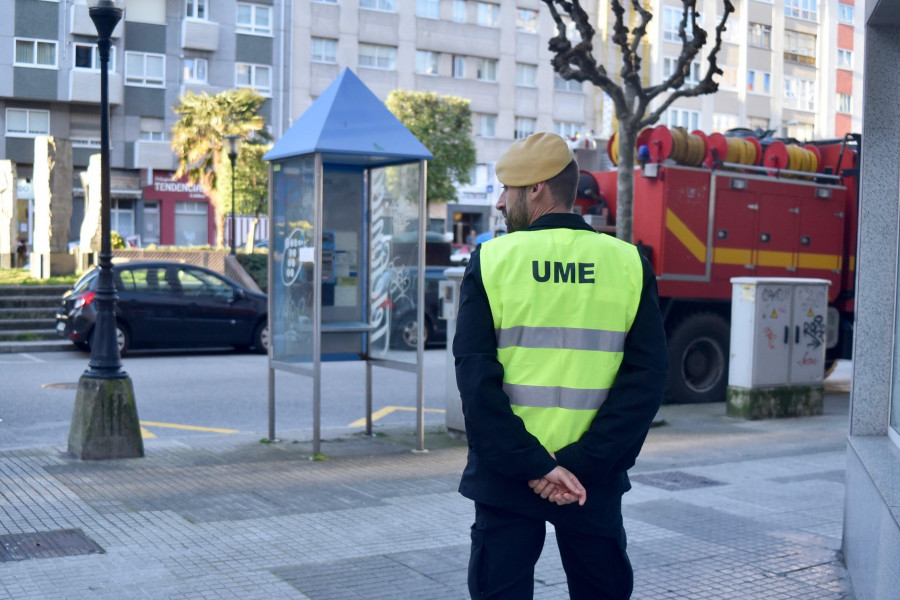 Detenido por "resistencia grave" y amenazas a agentes un repartidor a domicilio en A Coruña