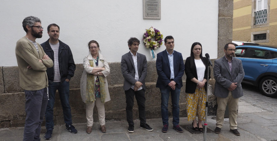 Ferrol recupera con una placa la memoria de la “Revolta das Pedradas”