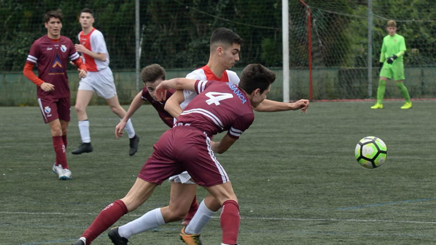 O Val juvenil retornó a la senda del triunfo en el duelo ante el Conxo B