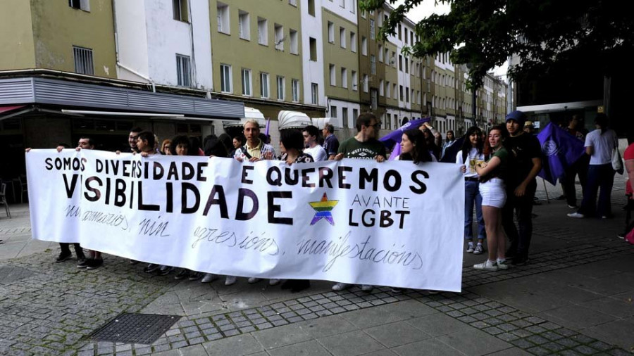 El colectivo LGBT gana espacio en la calle en la manifestación del Orgullo