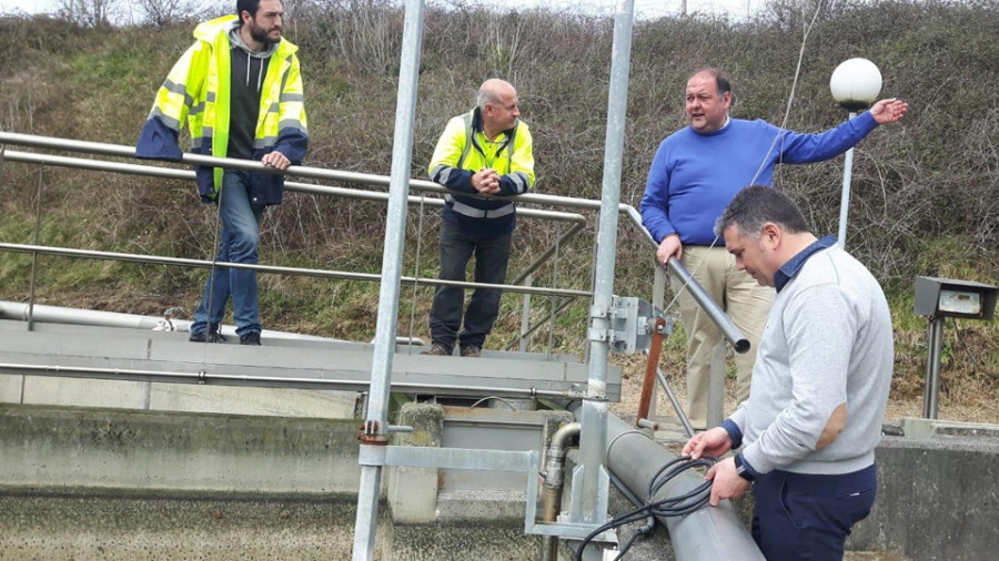 Ortigueira concluye las obras de la estación depuradora de Espasante