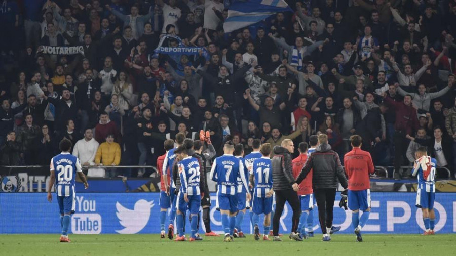 Riazor necesita tres