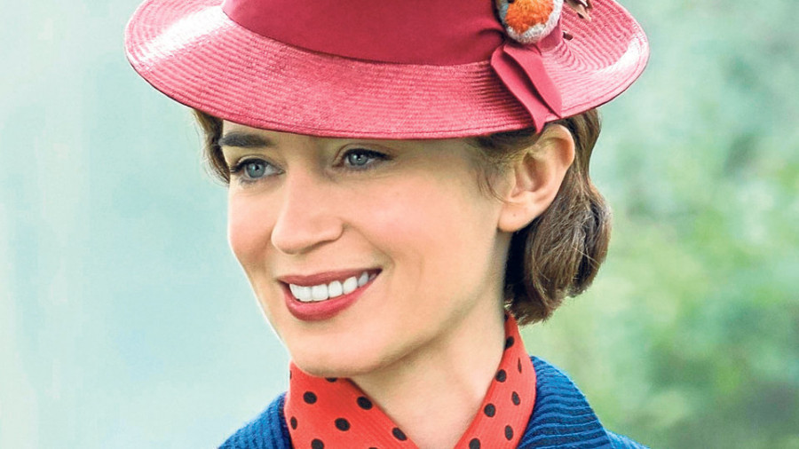 Emily Blunt: “Todo el mundo quiere que Mary Poppins le salve”