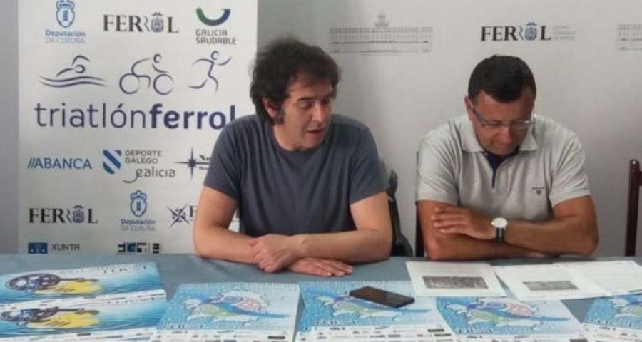 El Triatlón Ferrol organiza dos pruebas en la ciudad