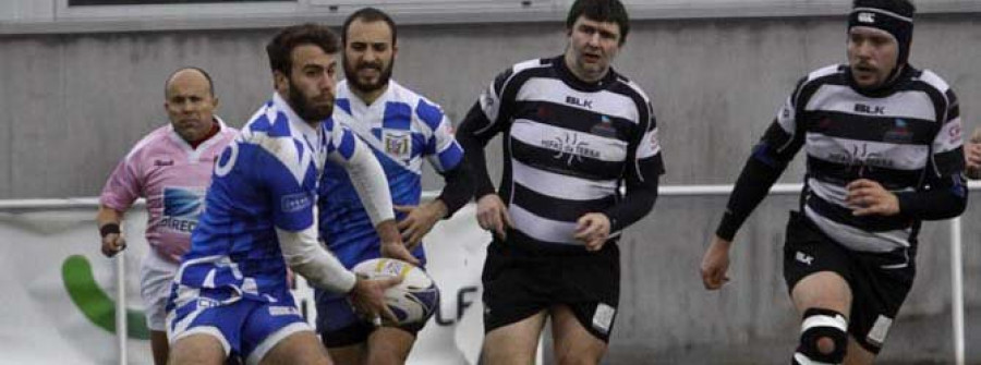 El Rugby Ferrol se asegura la lucha por el ascenso