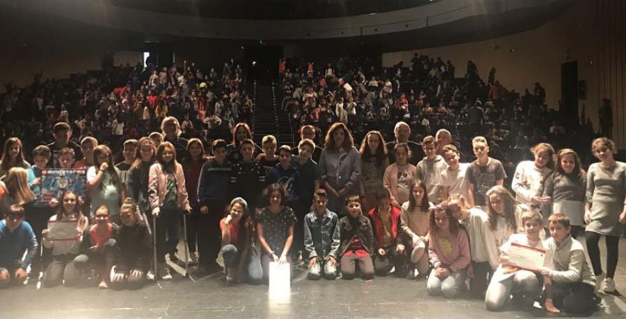 Alumnos del Virxe do Mar y Ayala, laureados en las Olimpiadas de Narón