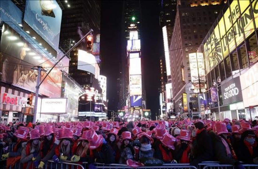 Un autobús para curar la resaca de Fin de Año se instala en Nueva York