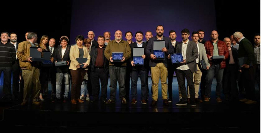 La gala del fútbol local premia a los más destacados