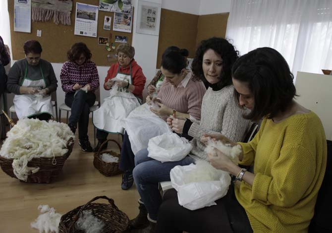 Recuperación del tradicional hilado