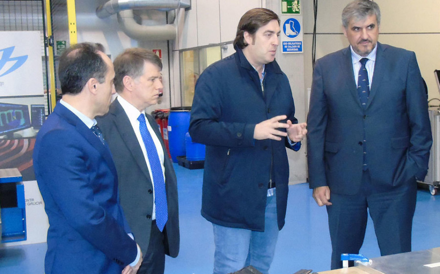 El director de Navantia Ferrol visita la sede de Aimen con motivo de la UMI “Nautilus”