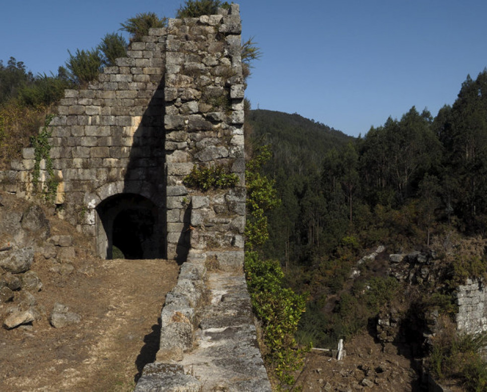 El castillo de Naraío afronta las obras de la tercera fase de consolidación