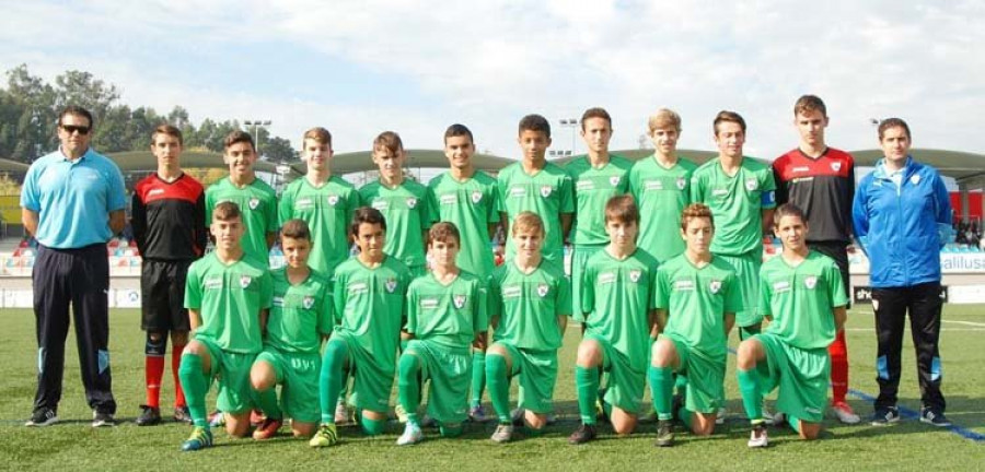 Los equipos de Ferrol sumaron un punto en su debut en la competición