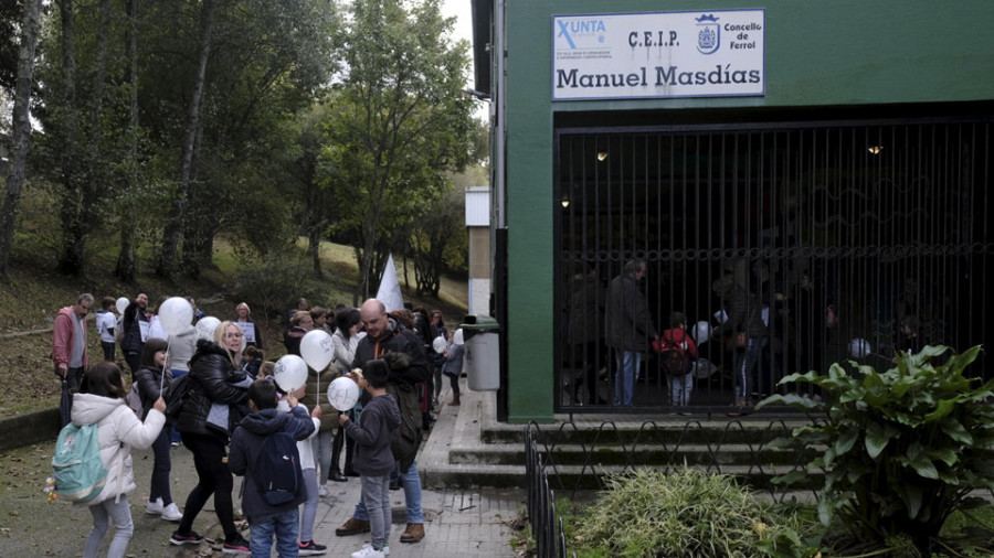 Peche de 24 horas do colexio Manuel Masdías para esixir un profesor de apoio en Infantil