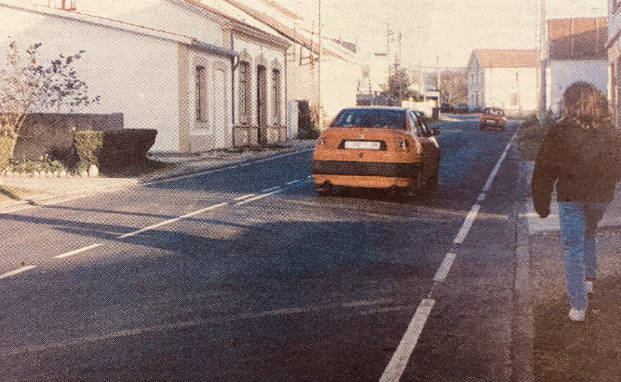 Hace 25 años: Obras en la carretera de A Faisca y dos perlas del atletismo