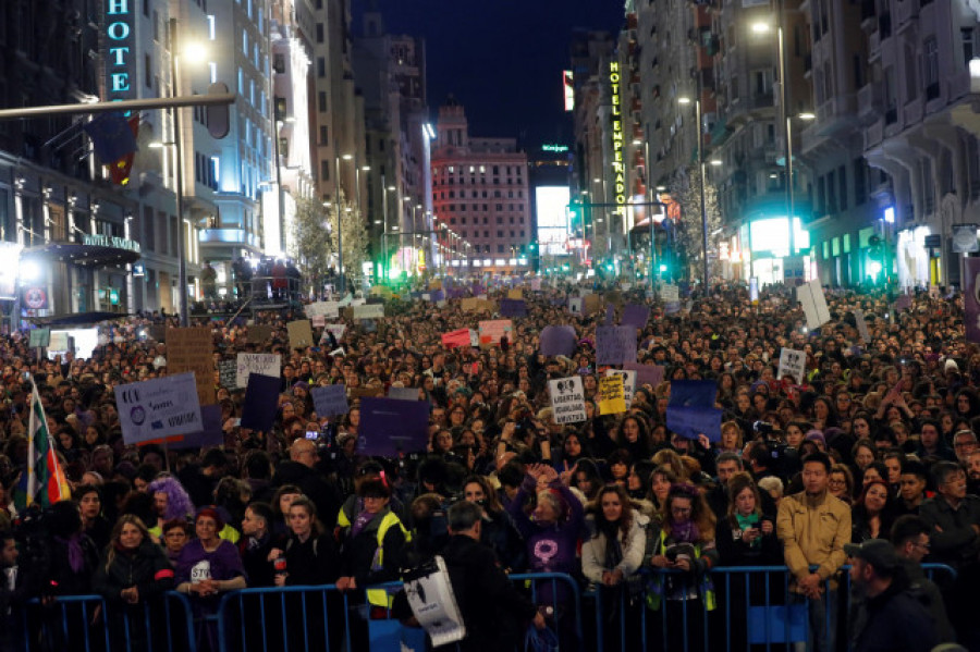 Los jueces confirman la prohibición de todas las marchas del 8-M en Madrid