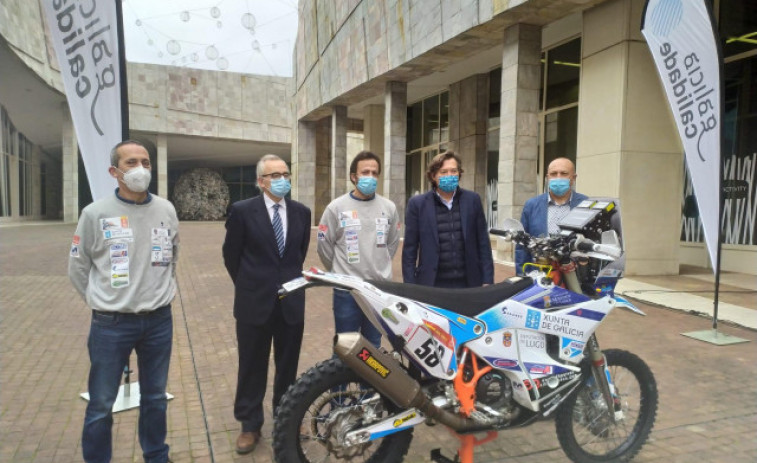 La Xunta y el piloto Eduardo Iglesias planifican su tercera participación en el Dakar