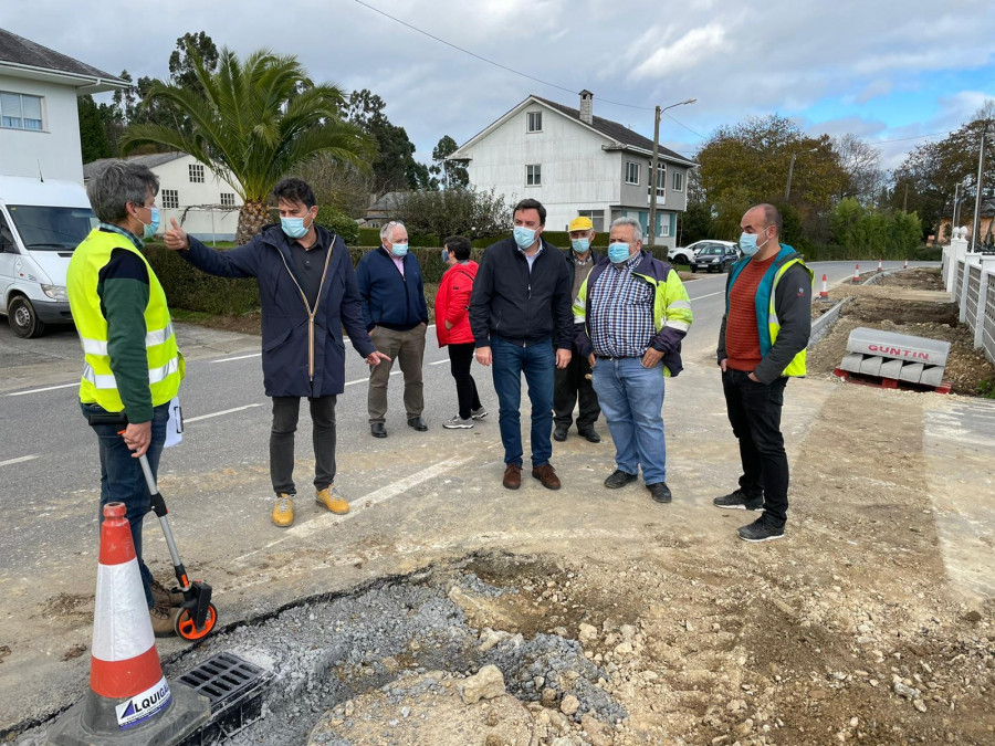 Adjudicadas las obras de mejora del vial entre Veiga de Cabana y As Pontes