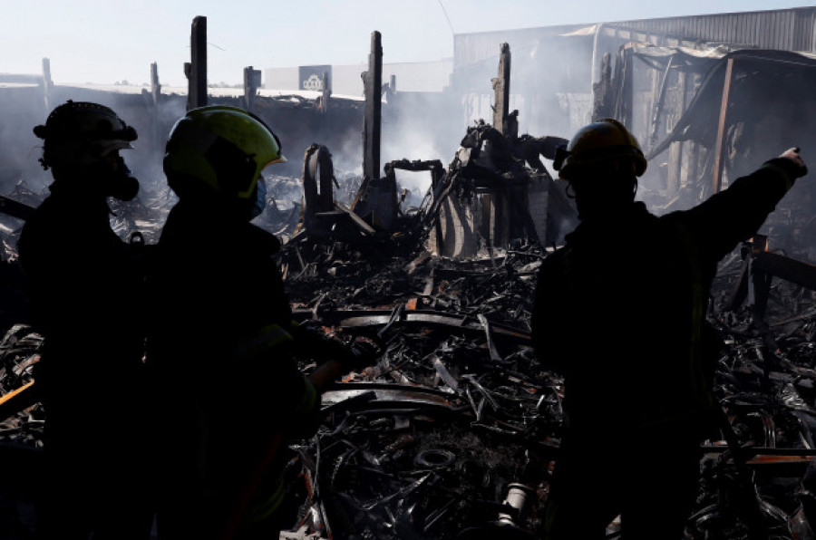 El incendio de O Ceao, completamente apagado once días después