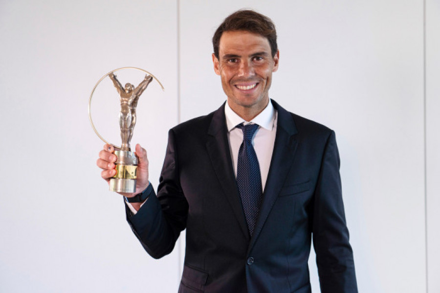 Nadal, premio Laureus 2021 a mejor deportista