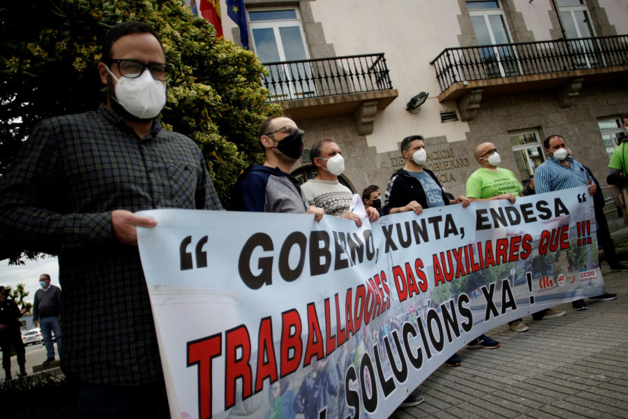 Trabajadores de As Pontes exigen una reunión con el Gobierno y un "plan de futuro"