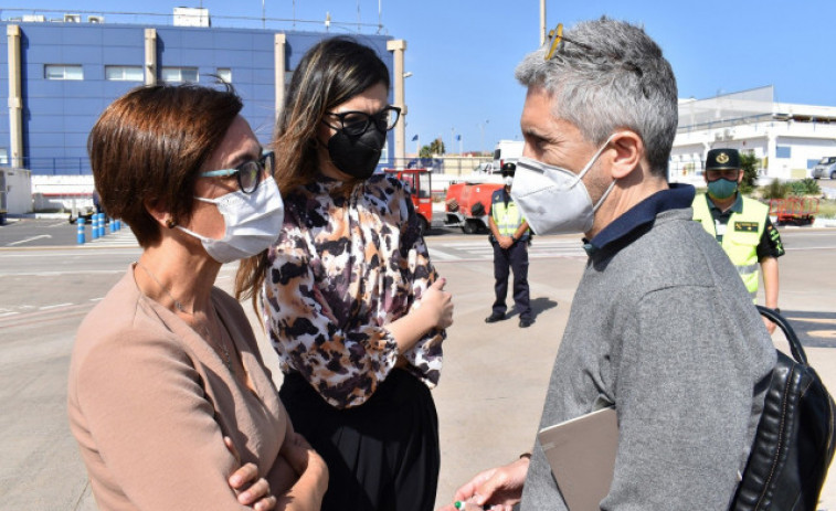 Marlaska viaja a Melilla para supervisar el refuerzo de la frontera con Marruecos