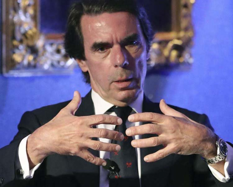 Aznar ya está listo para ir a la trinchera