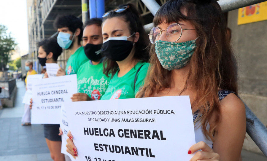 Los estudiantes se plantan ante Celáa y su protocolo