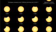 El eclipse solar de este jueves podrá verse en toda Galicia a partir de las 10.49