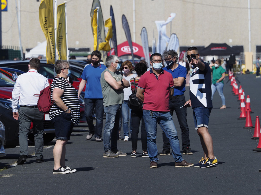 La Feira do Motor de Narón recibió hasta ayer cerca de 3.000 visitantes