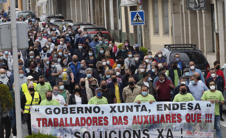 As Pontes clama por una transición energética a escasas horas de que expire la garantía de empleo