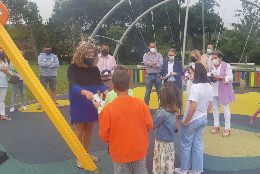 Narón estrena un nuevo parque infantil en la zona de Vilacornelle