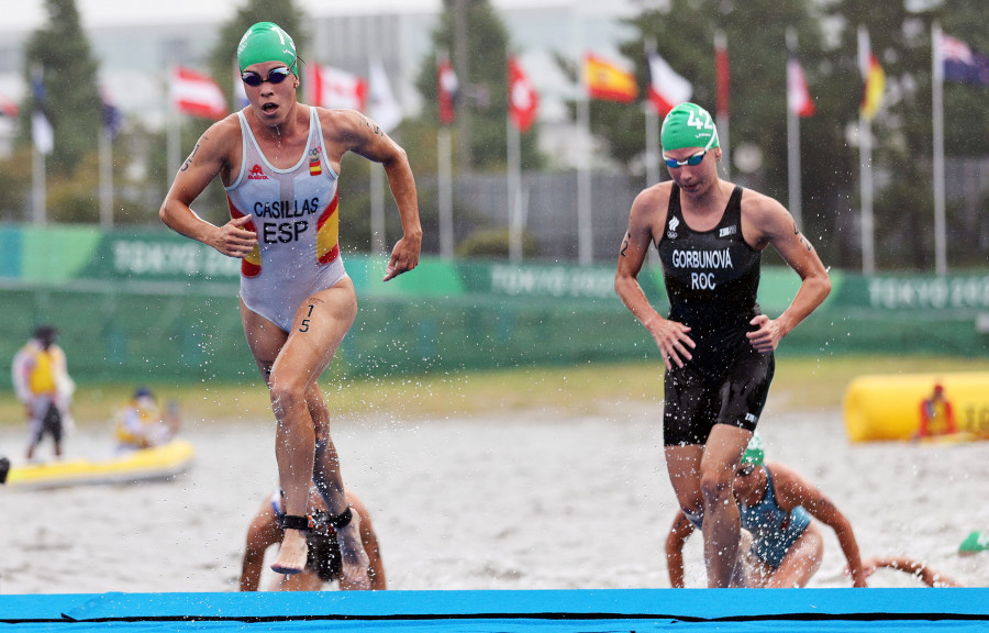 Miriam Casillas, del Triatlón Ferrol, vigésimo primera en la cita de Tokio