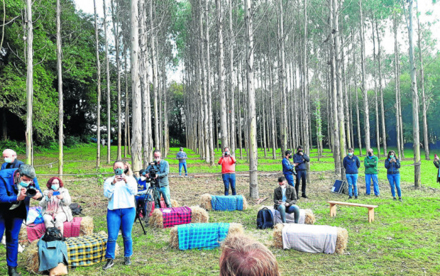 A Laracha acoge una finca experimental destinada a la investigación agrícola