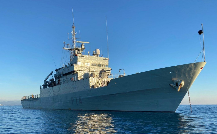 El “Atalaya” se incorpora a la operación “Sea Guardian” de vigilancia y disuasión marítima